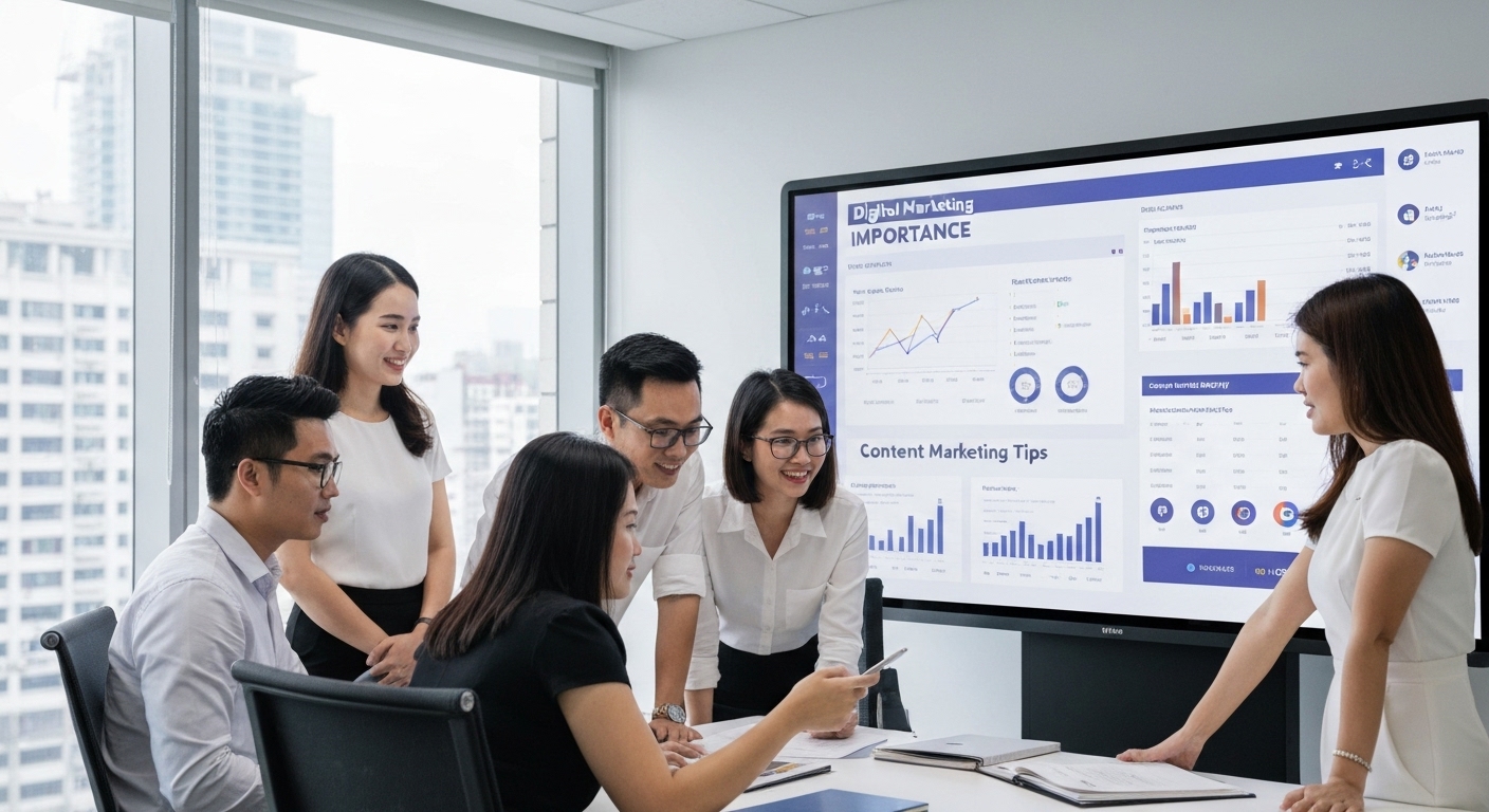 Tầm quan trọng của marketing trong kỷ nguyên số