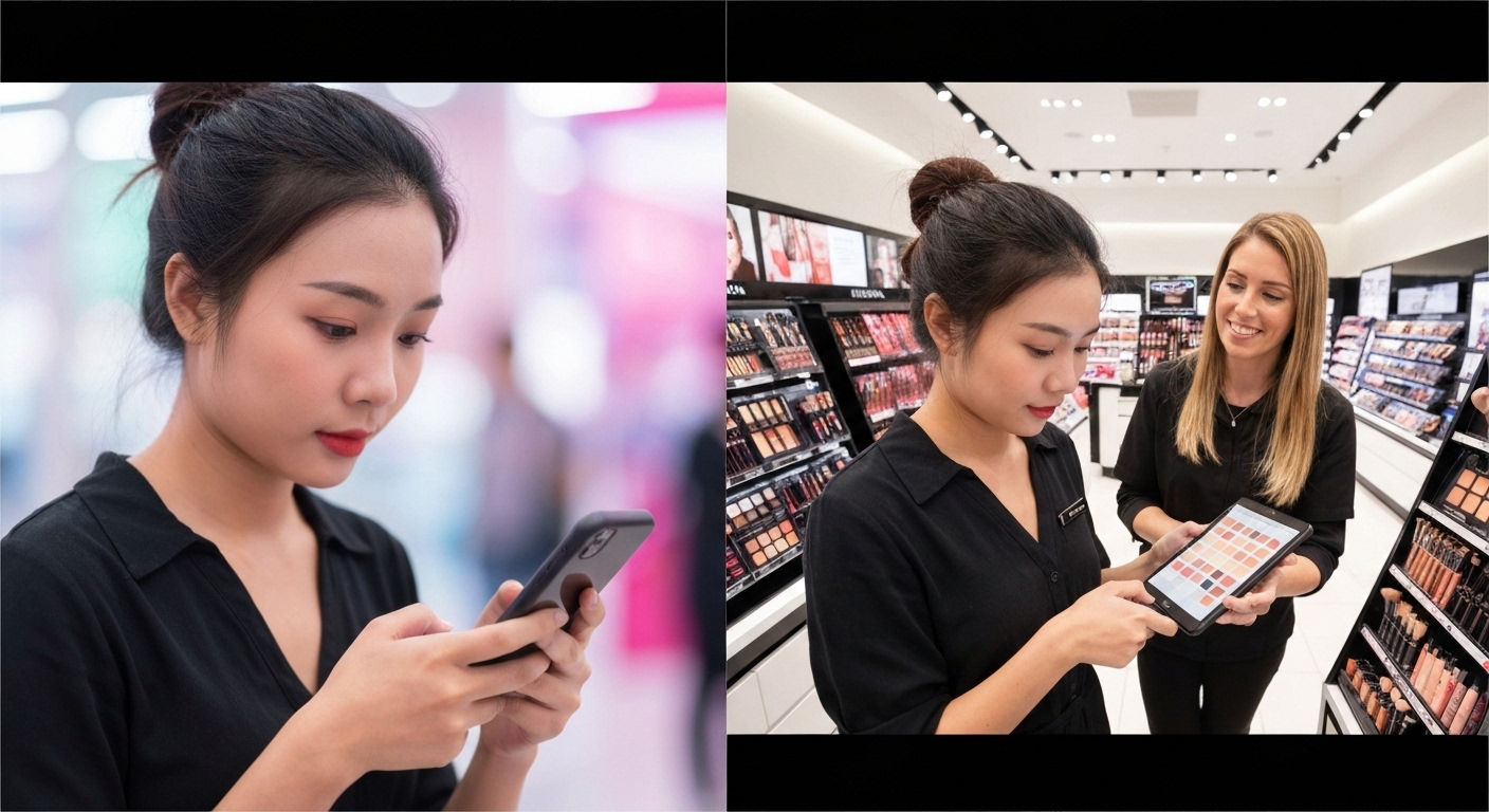 Ví dụ về chiến lược truyền thông đa kênh của Sephora