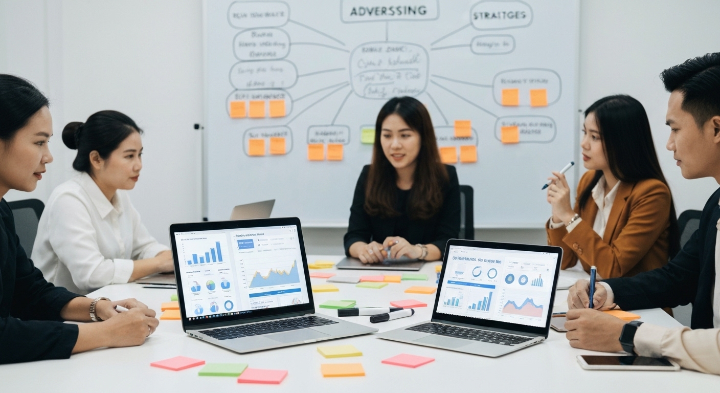 Hình ảnh minh họa các thông điệp quảng cáo sáng tạo và hiệu quả.