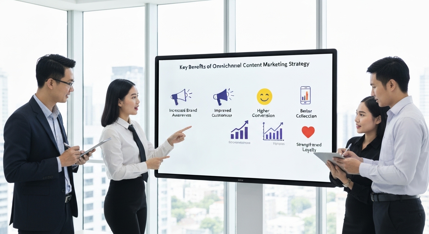 Các lợi ích chính của chiến lược marketing đa kênh
