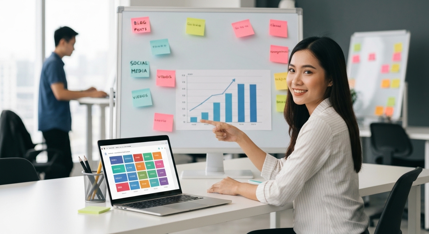 Chiến lược content marketing hiệu quả với nhiều loại nội dung khác nhau