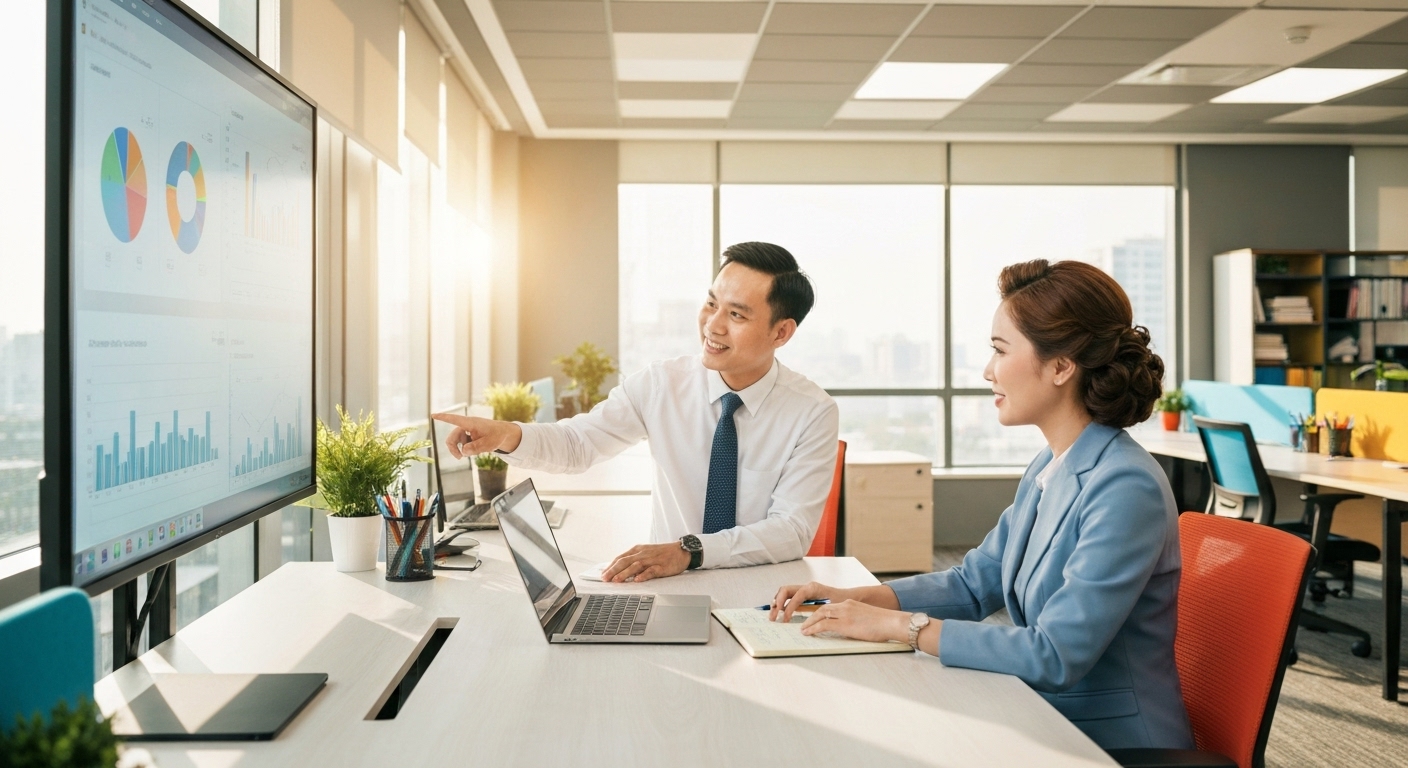 Quá trình nghiên cứu đối tượng mục tiêu: Thu thập thông tin và phân tích dữ liệu.