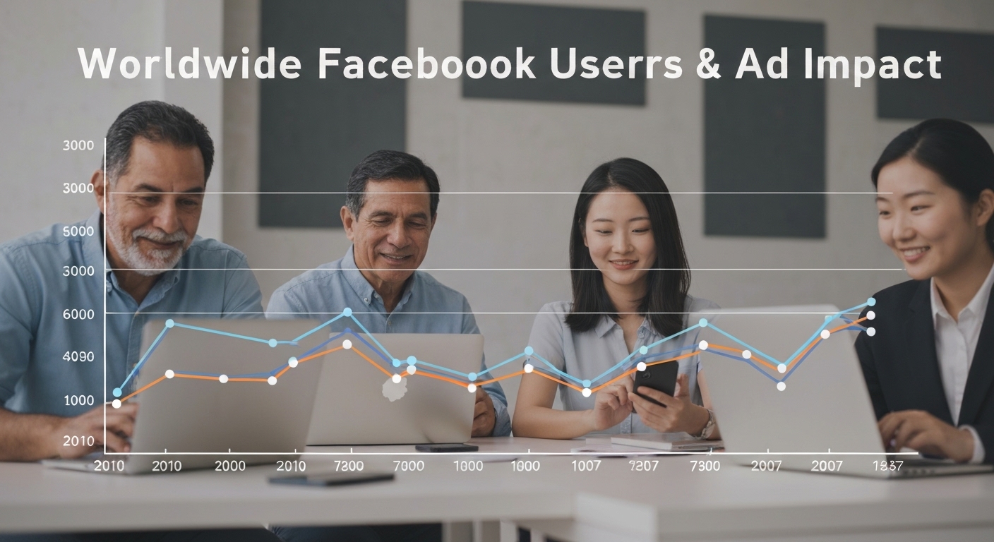 Biểu đồ số lượng người dùng Facebook trên toàn thế giới